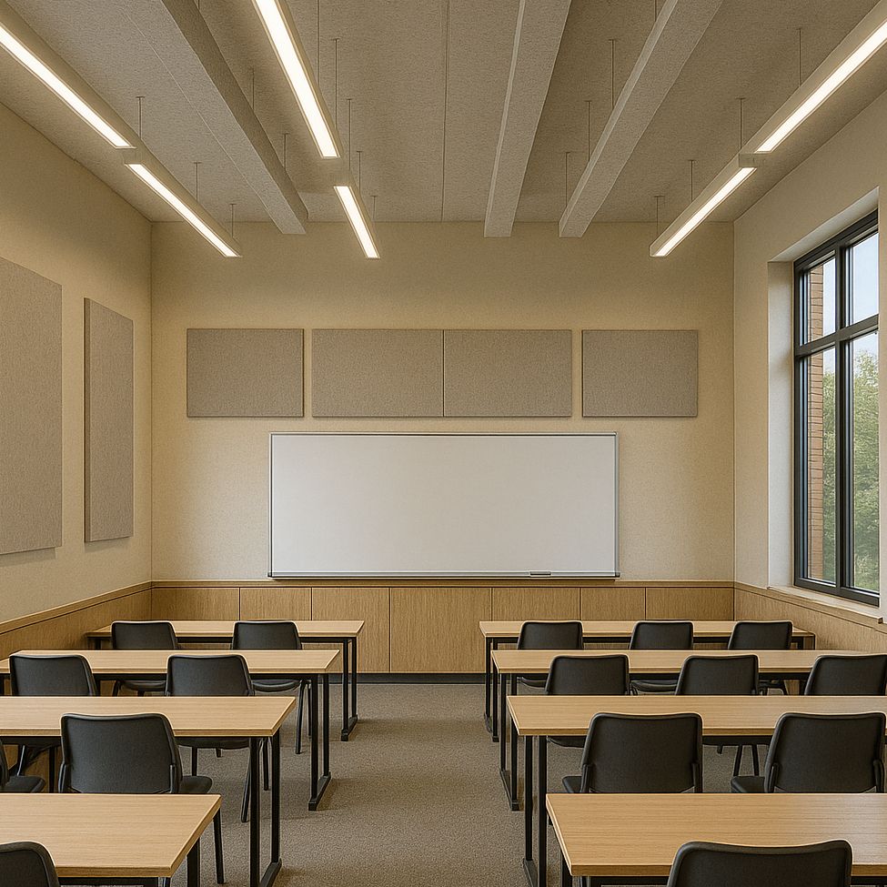 aula acondicionamiento acustico