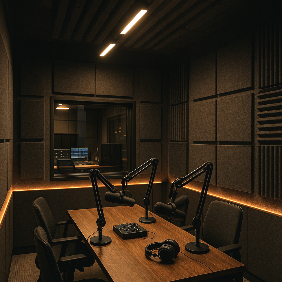 cabina radio acondicionamiento acustico